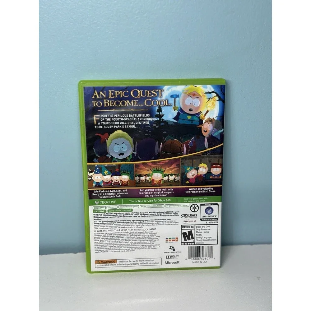 South Park: The Stick of Truth - Xbox 360 No Manual